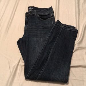 Dark wash jeans